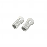 F-konektor, 7,0 mm, skrutkovací, 2 kusy F-konektor, 7,0 mm, skrutkovací, 2 kusy