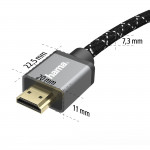 HDMI kábel Ultra High Speed 8K 3,0 m, Prime Line
