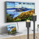 Hama HDMI kábel Ultra High Speed 8K 1,0 m