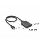 4K-HDMI™ rozdeľovač, 1 vstup 2 výstupy