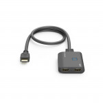4K-HDMI™ rozdeľovač, 1 vstup 2 výstupy