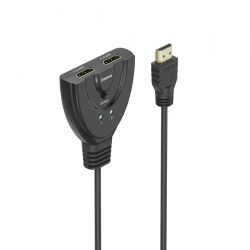 4K HDMI™ prepínač 2x1, 2x HDMI™ zásuvky - 1x HDMI™ konektor