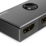 HDMI 8K prepínač 2x1/1x2, obojsmerný