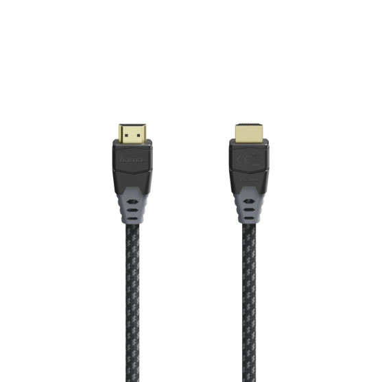 High Speed HDMI™ kábel, 8K, Ethernet, tkanina, pozlátený, 1,5 m High Speed HDMI™ kábel, 8K, Ethernet, tkanina, pozlátený, 1,5 m