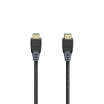 High Speed HDMI™ kábel, 8K, Ethernet, tkanina, pozlátený, 1,5 m