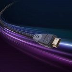 High Speed HDMI™ kábel, 8K, Ethernet, tkanina, pozlátený, 1,5 m
