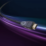 High Speed HDMI™ kábel, 8K, Ethernet, tkanina, pozlátený, 1,5 m