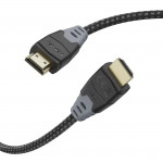 High Speed HDMI™ kábel, 8K, Ethernet, tkanina, pozlátený, 1,5 m High Speed HDMI™ kábel, 8K, Ethernet, tkanina, pozlátený, 1,5 m