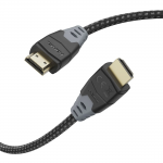 High Speed HDMI™ kábel, 8K, Ethernet, tkanina, pozlátený, 1,5 m