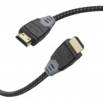 High Speed HDMI™ kábel, 8K, Ethernet, tkanina, pozlátený, 1,5 m