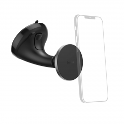 Držiak na auto na mobil Lock, magnetický, so sacím tanierom