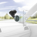 Držiak na auto na mobil Lock, magnetický, so sacím tanierom