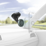 Držiak na auto na mobil Lock, magnetický, so sacím tanierom