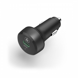 Hama rýchla USB nabíjačka do vozidla, USB-C, QC 3.0 / PD, 25 W