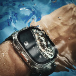 Ochranné puzdro pre Apple Watch Ultra 3, 49 mm, priehľadné