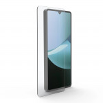 Ochranné sklo Clear Protect pre Xiaomi Redmi 15C, pomoc montáže