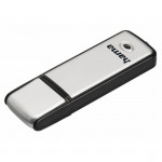 USB kľúč Fancy, USB 2.0, 128 GB, 15 MB/s, čierna/strieborná