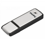 USB kľúč Fancy, USB 2.0, 128 GB, 15 MB/s, čierna/strieborná