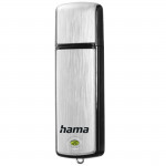 USB kľúč Fancy, USB 2.0, 128 GB, 15 MB/s, čierna/strieborná