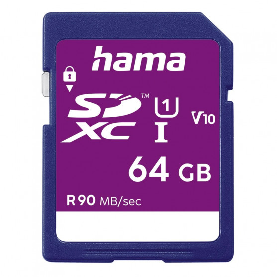 SDXC 64GB trieda 10 UHS-I 90MB/s