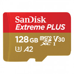 MixroSDXC Extreme Plus 128GB (R200MB/s) + Adapter, 2 years RescuePRO Deluxe