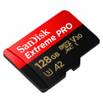 MicroSDXC Extreme PRO 128GB (R200MB/s) + Adapter, 2 years RescuePRO Deluxe