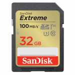 SDHC Extreme 32GB (V30/U3/UHS-I/Cl.10/100MB/s) SDHC Extreme 32GB (V30/U3/UHS-I/Cl.10/100MB/s)