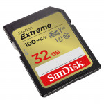 SDHC Extreme 32GB (V30/U3/UHS-I/Cl.10/100MB/s)
