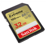 SDHC Extreme 32GB (V30/U3/UHS-I/Cl.10/100MB/s) SDHC Extreme 32GB (V30/U3/UHS-I/Cl.10/100MB/s)