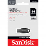Ultra Curve Flash Drive, 64GB, USB 3.2