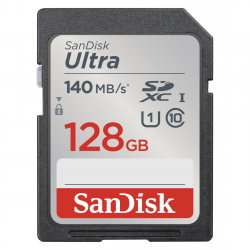SDXC Ultra 128GB (Class 10/UHS-I/140MB/s)