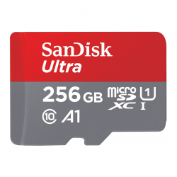 MicroSDXC Ultra 256GB (A1/UHS-I/Cl.10/150MB/s) + Adapter Mobile