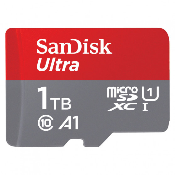 MicroSDXC Ultra 1TB (A1/UHS-I/Cl.10/150MB/s) + Adapter Mobile