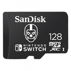 MicroSDXC Extr 128GB (U3/UHS-I/CL.10/R100/W60) Fortnite, Skull Trooper