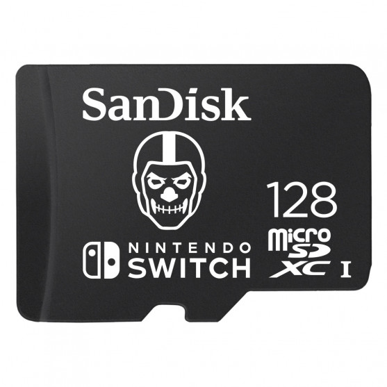 MicroSDXC Extr 128GB (U3/UHS-I/CL.10/R100/W60) Fortnite, Skull Trooper MicroSDXC Extr 128GB (U3/UHS-I/CL.10/R100/W60) Fortnite, Skull Trooper