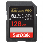 SDXC Extreme PRO 128GB (V60/UHS-II/U3/R280-/W100MB/s)