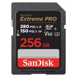 SDXC Extreme PRO 256GB (V60/UHS-II/U3/R280-/W150MB/s)