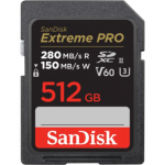 SDXC Extreme PRO 512GB (V60/UHS-II/U3/R280-/W150MB/s)
