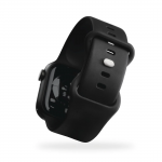 Fantastic Feel, remienok pre Apple Watch 42/44/45/49 mm, silikónový, čierny