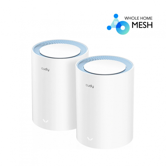 Cudy AC1200 Wi-Fi Mesh systém, set 2 ks (M1200(2-Pack)) Cudy AC1200 Wi-Fi Mesh systém, set 2 ks (M1200(2-Pack))