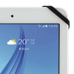 360° rotačné puzdro na tablet 9,5–11 (24–28 cm), univerzálne, čierne
