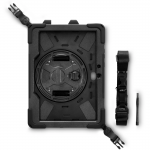 Tabletové puzdro Rugged Style pre Samsung Galaxy Tab Active4 Pro, čierne