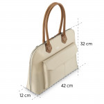 Hama kabelka na notebook Fabulous, pre veľkosť 15,6 (40 cm), béžová