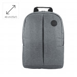 Laptopový batoh Genua, do 40 cm (15,6), sivý