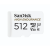 MicroSDXC High Endurance Monitoring 512GB, Class 10, 100MB/s + SD-Adapter