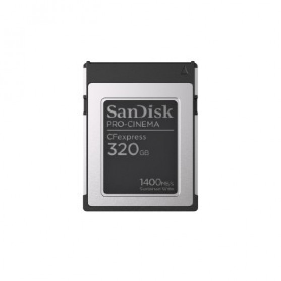 CF Express PRO-CINEMA 320GB, Type B, 1700MB/s Read, 1500MB/s Write