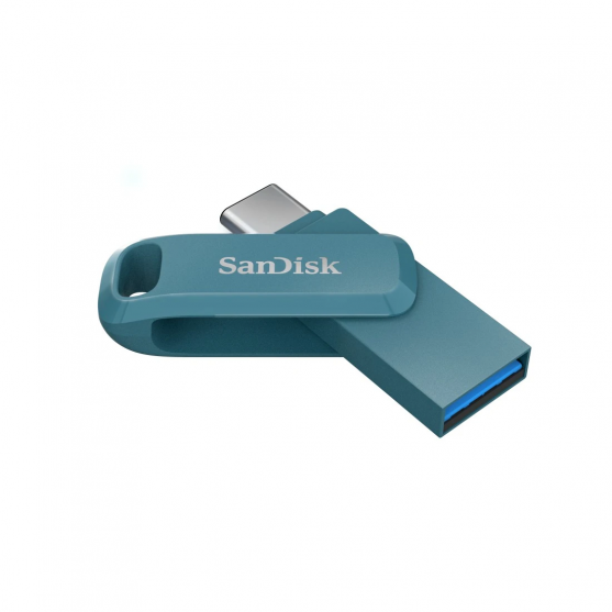 Ultra Dual USB Flash Drive Go 64GB, USB-C, Navagio Bay