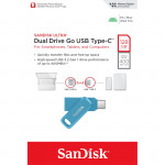 Ultra Dual USB Flash Drive Go 128GB, USB-C, Navagio Bay