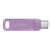 Ultra Dual USB Flash Drive Go 64GB, USB-C, Lavender