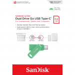 Ultra Dual USB Flash Drive Go 64GB, USB-C, Absinthe Green Ultra Dual USB Flash Drive Go 64GB, USB-C, Absinthe Green